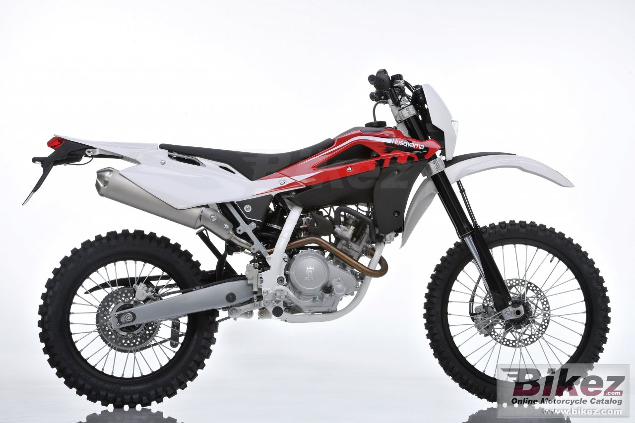 Big Husqvarna te125 picture and wallpaper from Bikez.com